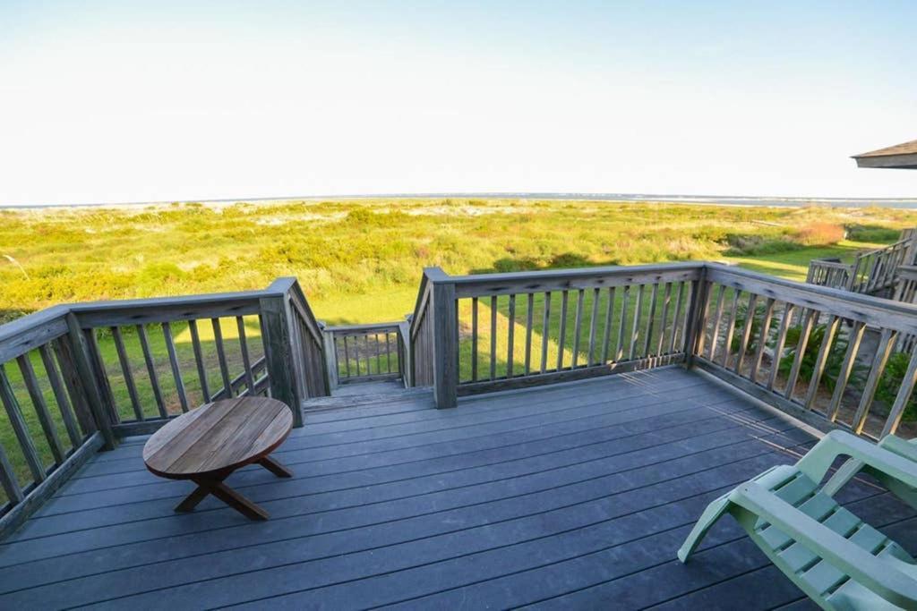 Pelican Point Unobstructed Beach Views Beach Access Out Back Door! Harbor Island Bagian luar foto